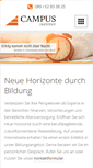 Mobile Screenshot of campus-institut.de